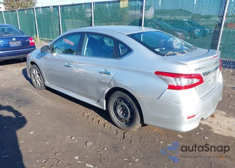 2015 Nissan Sentra Sr from USA, damaged, VIN 3N1AB7AP5FY326834